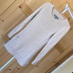 Title Nine Light Tan Tunic Sweater